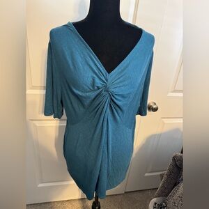 Teal Lane Bryant short sleeved top